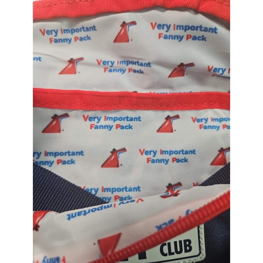 NEW 2023 CARNIVAL CRUISE SHIP VIFP CLUB Fanny Pack COLLECTIBLE PIN with POSTCARD - Picture 7 of 10